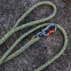 Handcrafted Leads: Eco Rope Leash - Yellow