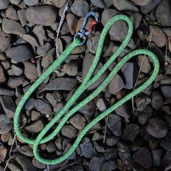 Handcrafted Leads: Eco Rope Leash - Green