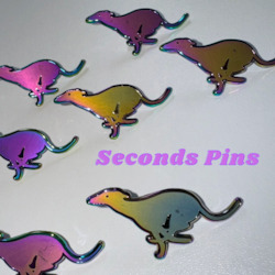 Goodies For Human: SECONDS | Zoomie Enamel Pin