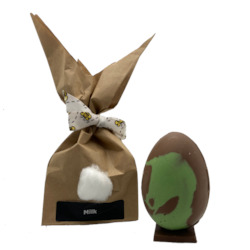 Chocolate: Large Egg in a Bunny Bag