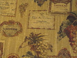 Soft furnishing wholesaling: VINTAGE Sandlewood Fabric by the Metre