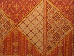 BOSPHORUS Terracotta fabric per metre