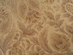 Soft furnishing wholesaling: SISSINGHURST Taupe fabric per metre