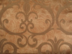 Soft furnishing wholesaling: CHOPIN Gold fabric per metre