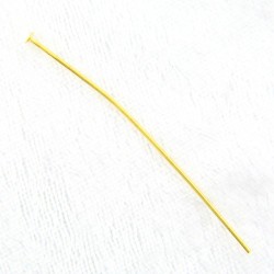 China, glassware and earthenware wholesaling: Gold Head Pin 50mm