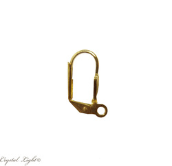 China, glassware and earthenware wholesaling: Gold Ear Clasp