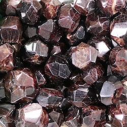China, glassware and earthenware wholesaling: Garnet Faceted Tumble