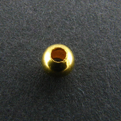 China, glassware and earthenware wholesaling: Small Gold Spacer Ball