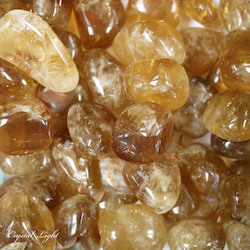 China, glassware and earthenware wholesaling: Honey Calcite Tumble