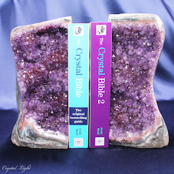 China, glassware and earthenware wholesaling: Amethyst Bookends