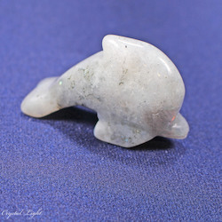 China, glassware and earthenware wholesaling: Labradorite Dolphin