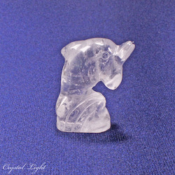 China, glassware and earthenware wholesaling: Clear Quartz Dolphin Small