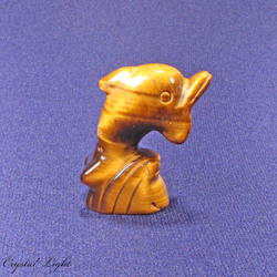 Tigers Eye Dolphin Small