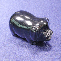 China, glassware and earthenware wholesaling: Black Obsidian Pig