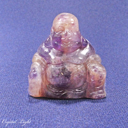 China, glassware and earthenware wholesaling: Chevron Amethyst Buddha