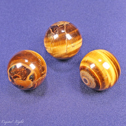 China, glassware and earthenware wholesaling: Tigers Eye Sphere 40mm