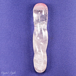 China, glassware and earthenware wholesaling: Clear Quartz With Rose Quartz Large Wand