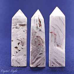 China, glassware and earthenware wholesaling: Mexican Agate Polished Point