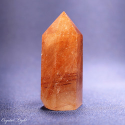 Red Rutile Polished Point