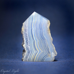 China, glassware and earthenware wholesaling: Blue Lace Agate Polished Point