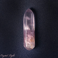 Fluorite Faceted Wand Small #3
