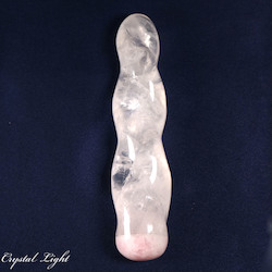 China, glassware and earthenware wholesaling: Clear Quartz Twist Wand