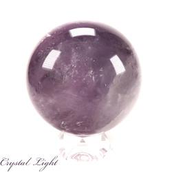 China, glassware and earthenware wholesaling: Amethyst Sphere 100mm