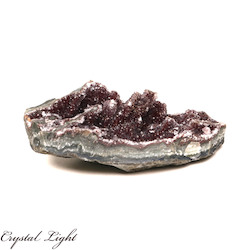 China, glassware and earthenware wholesaling: Red Amethyst Druse