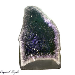 China, glassware and earthenware wholesaling: Amethyst Geode Large