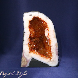 China, glassware and earthenware wholesaling: Citrine Geode