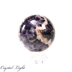 China, glassware and earthenware wholesaling: Chevron Amethyst Sphere 65mm