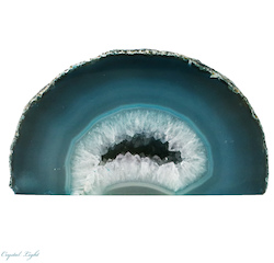 China, glassware and earthenware wholesaling: Teal Agate Cut Base
