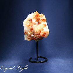 China, glassware and earthenware wholesaling: Citrine Druse on Stand