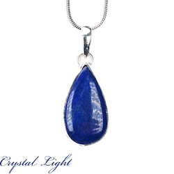 China, glassware and earthenware wholesaling: Lapis Lazuli Drop Pendant