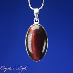 China, glassware and earthenware wholesaling: Red Tiger's Eye Pendant