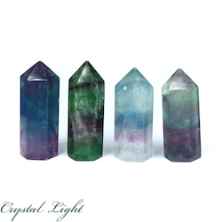 China, glassware and earthenware wholesaling: Rainbow Fluorite Point Lot