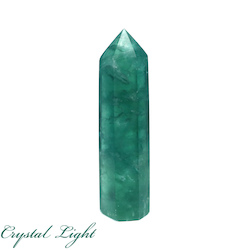 China, glassware and earthenware wholesaling: Green Fluorite Point