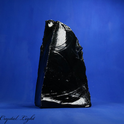 China, glassware and earthenware wholesaling: Black Obsidian Rough Cut Base