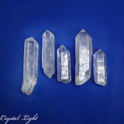 China, glassware and earthenware wholesaling: Clear Quartz Point Lot