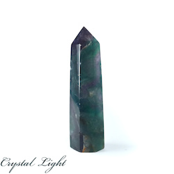 China, glassware and earthenware wholesaling: Rainbow Fluorite Point