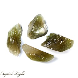 China, glassware and earthenware wholesaling: Green Calcite Rough Lot