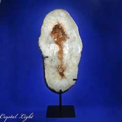 Large Citrine On Stand
