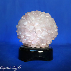 Rose Quartz Tumble Lamp