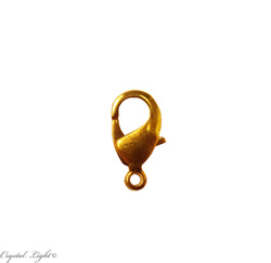 China, glassware and earthenware wholesaling: Gold Lobster Clasp 11.5mm
