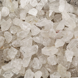 China, glassware and earthenware wholesaling: Clear Quartz Rough/ 250g