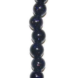 Blue Goldstone 10mm Beads