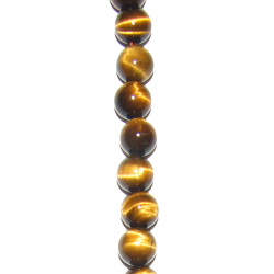 China, glassware and earthenware wholesaling: Tiger Eye 10mm Beads