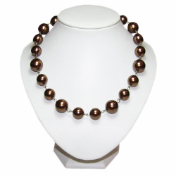 China, glassware and earthenware wholesaling: Shell Pearl Necklace Bronze