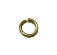 China, glassware and earthenware wholesaling: Bronze/Gold Jump Ring 5mm