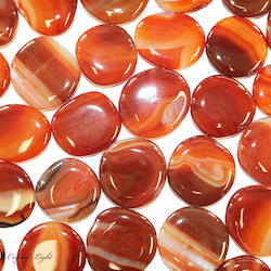 China, glassware and earthenware wholesaling: Red Agate Flatstone